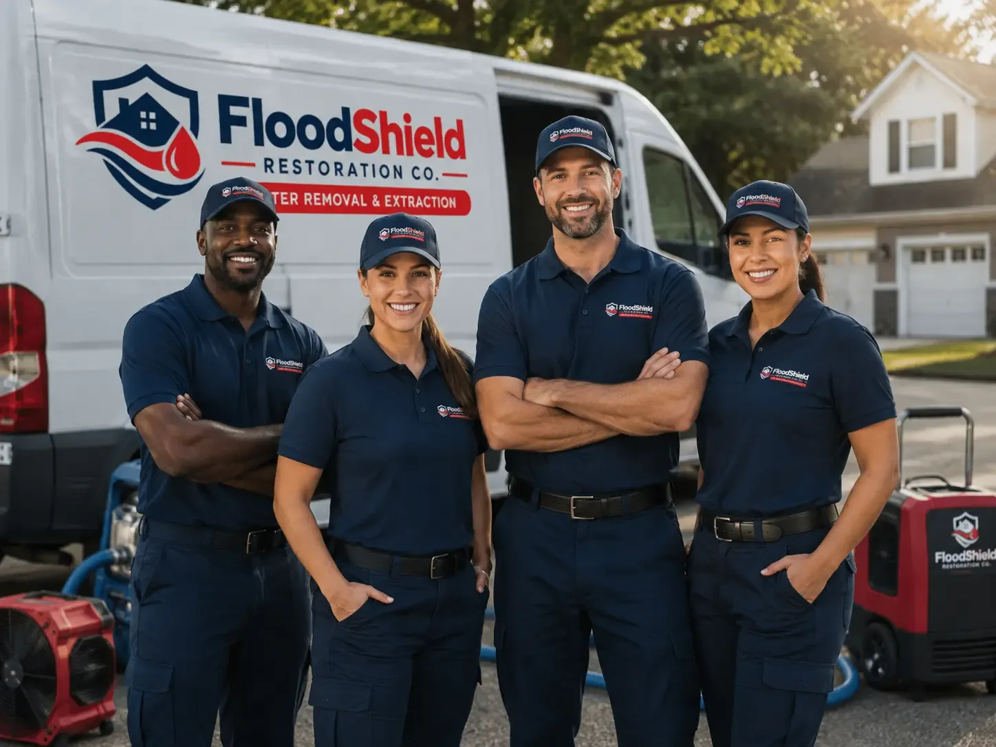 Flood Damage Restoration company in Burbank, OK