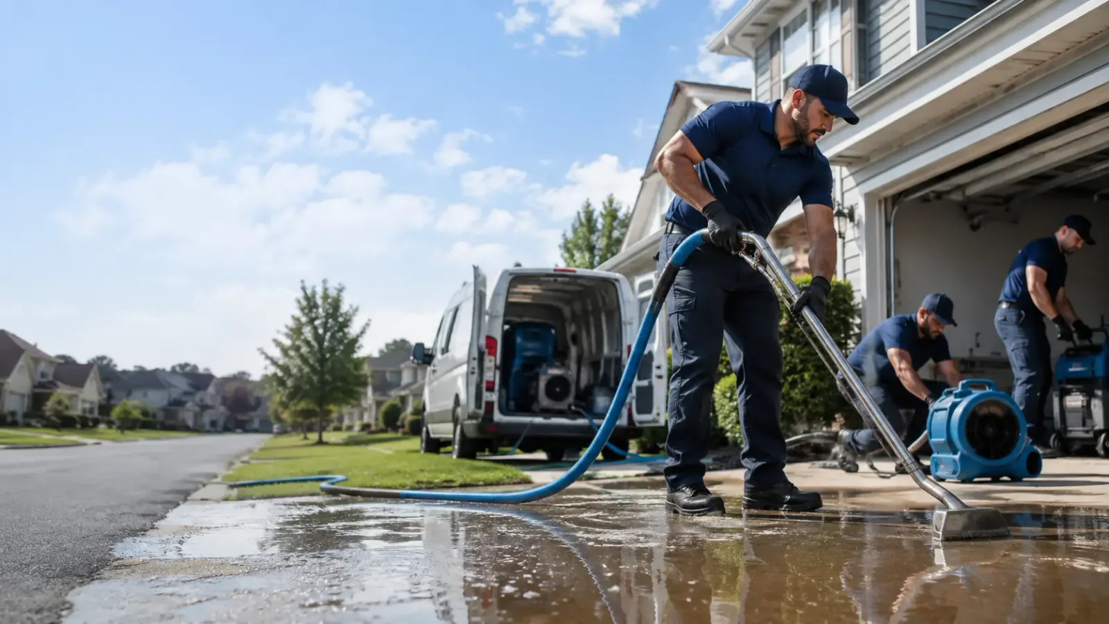 Flood Damage Restoration in Burbank, OK